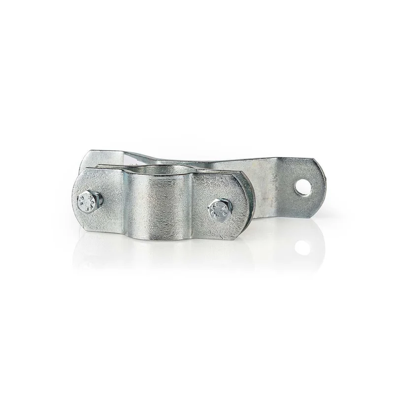 Mastklem voor Satellietschotel Diameter bereik: 38 - 40 mm - Staal - Zilver