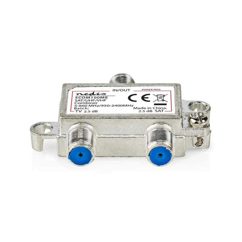 Satelliet-Combiner 5-862 MHz - 950-2400 MHz - 75 Ohm