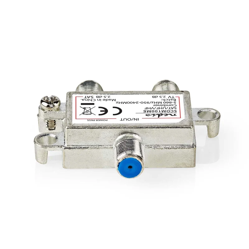 Satelliet-Combiner 5-862 MHz - 950-2400 MHz - 75 Ohm