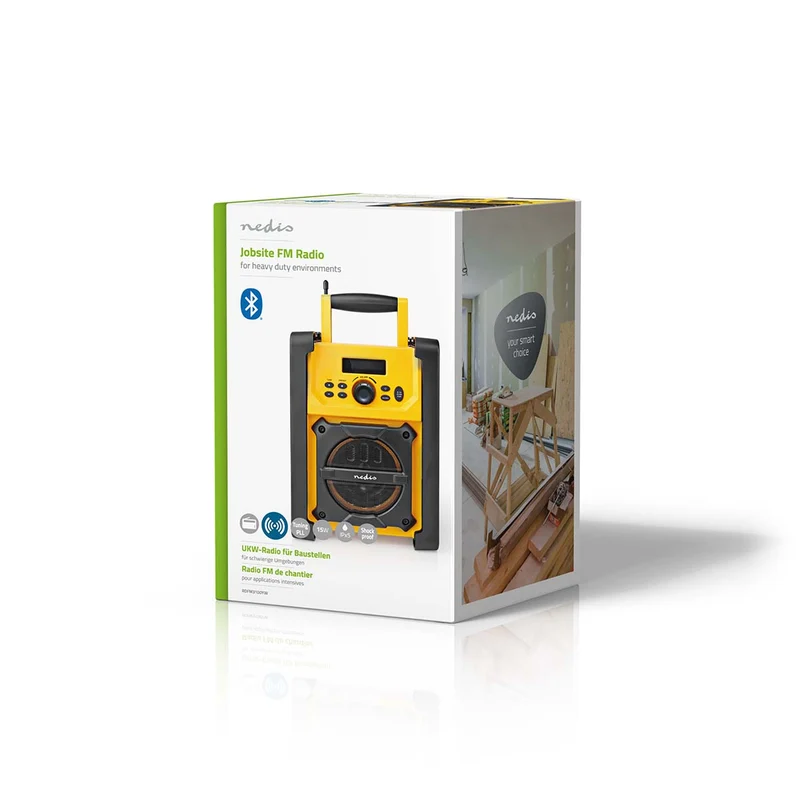 FM-Radio Bouwradio - FM - Batterij Gevoed / Netvoeding