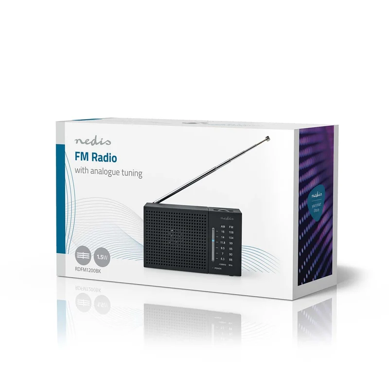 FM-Radio Draagbaar Model - AM / FM - Batterij Gevoed