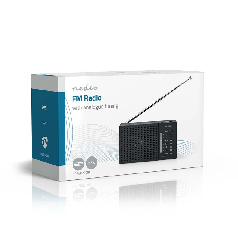 FM-Radio Draagbaar Model - AM / FM - Batterij Gevoed