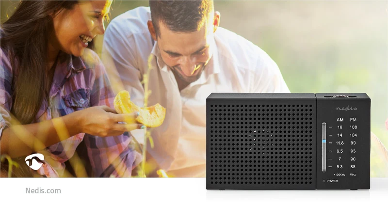 FM-Radio Draagbaar Model - AM / FM - Batterij Gevoed