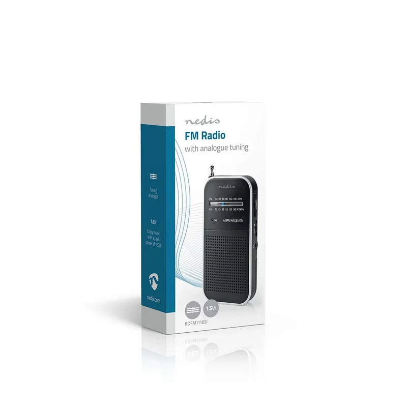 FM-Radio Draagbaar Model - AM / FM - Batterij Gevoed
