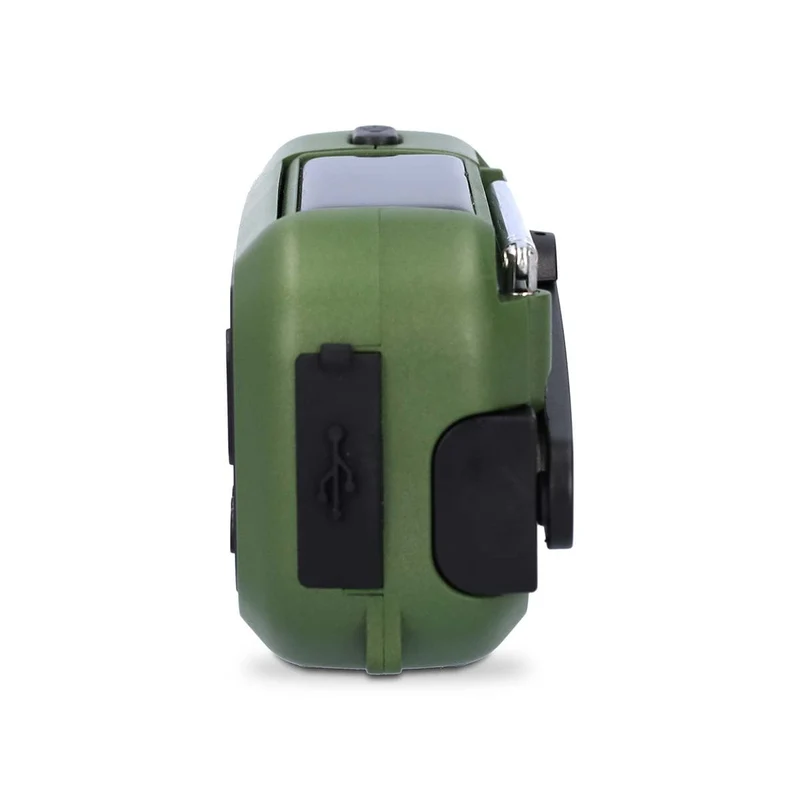 Noodradio Draagbaar Model - DAB+ / FM - Batterij Gevoed / Handslinger / Solar Powered / USB Gevoed