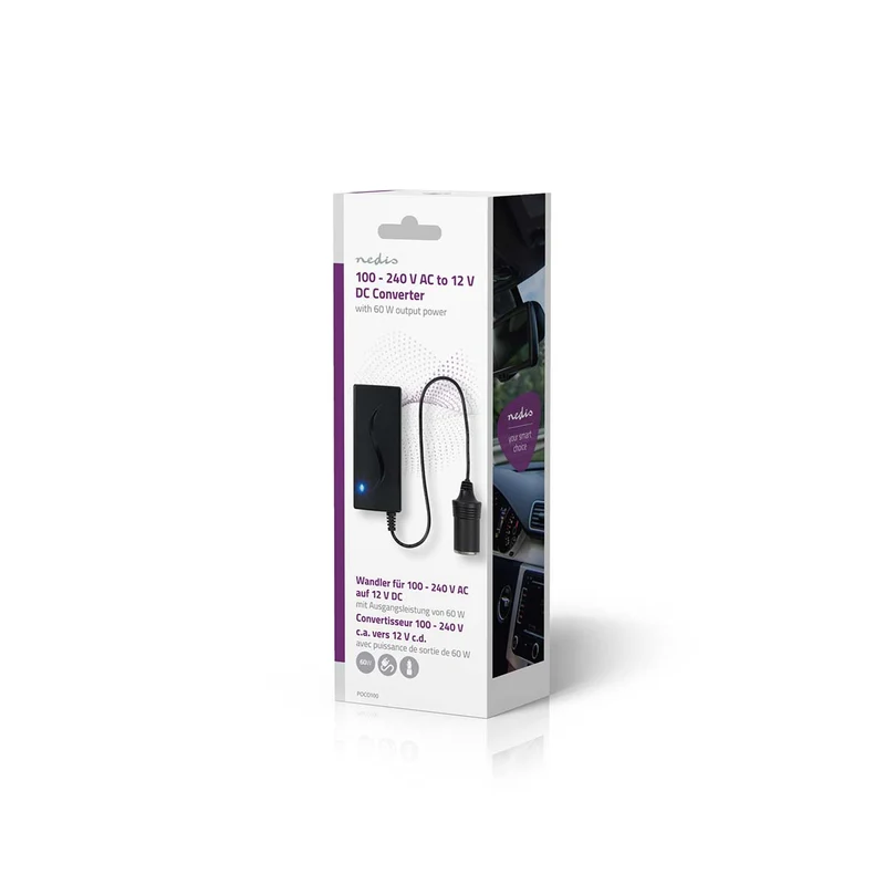 Power Converter Netvoeding - 230 V AC 50 Hz - 12 V DC