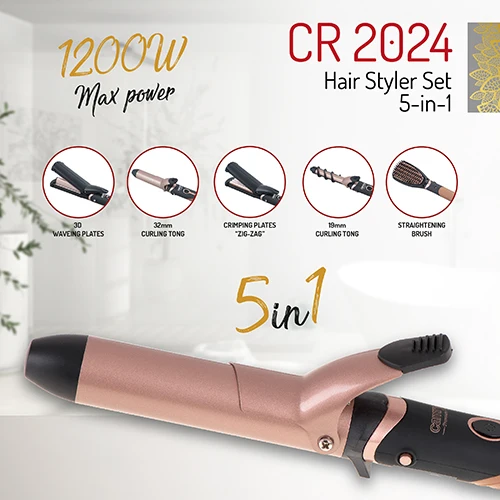 Hair styling set Camry Premium CR 2024 5-in-1, 32 mm