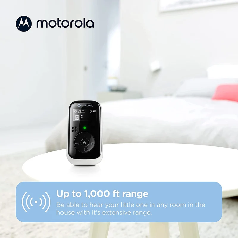 Baby monitor Motorola PIP11, white/black