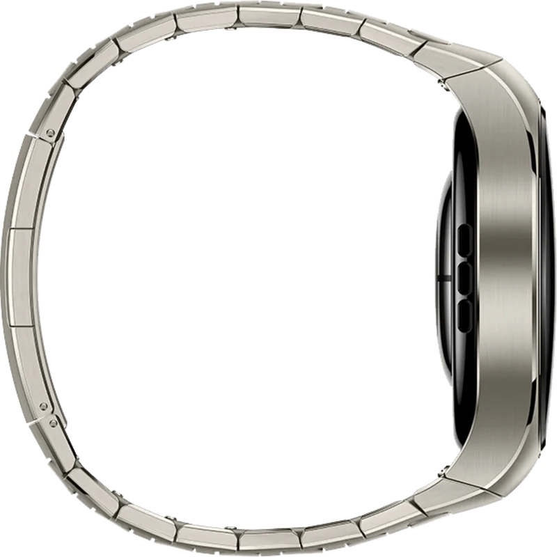 Huawei Watch 5 eSIM Smartwatch, Premium Titanium, 46 mm, Titanium
