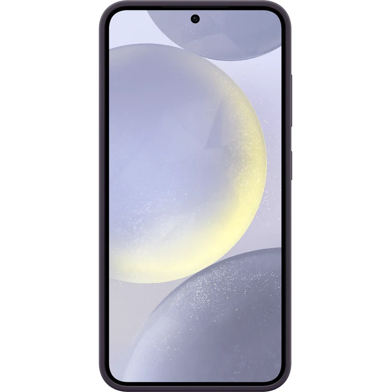 Samsung Galaxy S24 5G Silicone Case, Dark Violet
