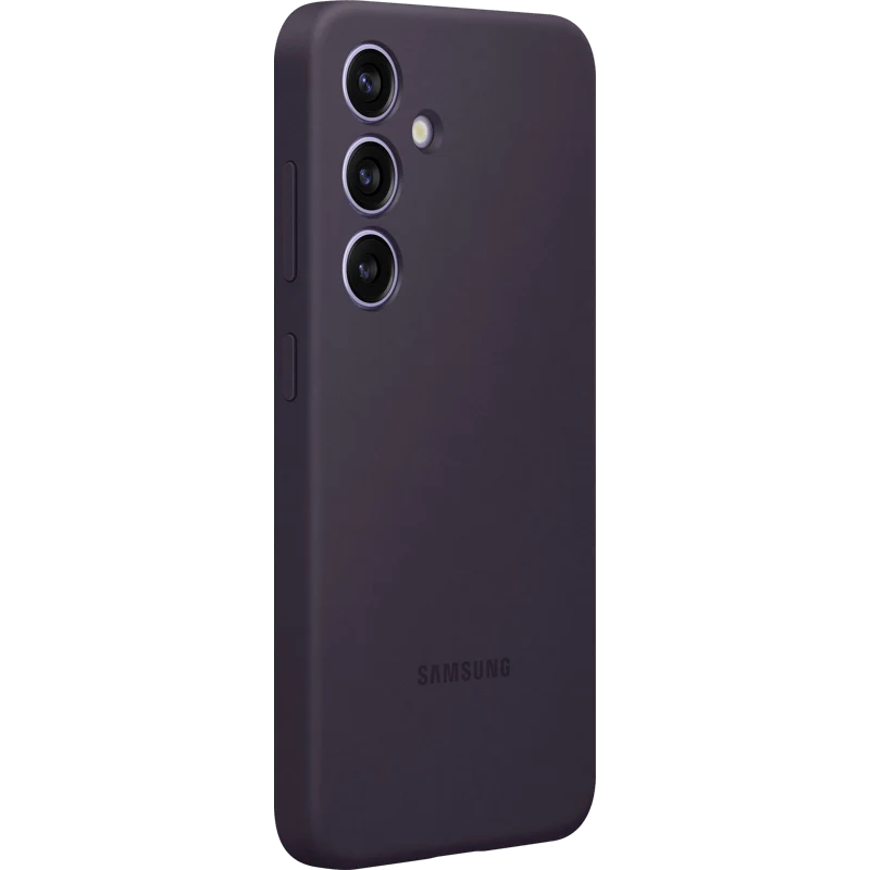 Samsung Galaxy S24 5G Silicone Case, Dark Violet