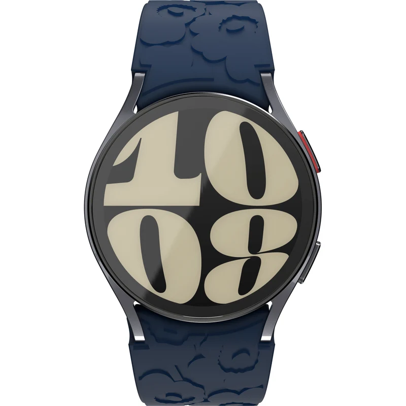 Samsung X Marimekko Silicone Strap for Galaxy Watch, Navy