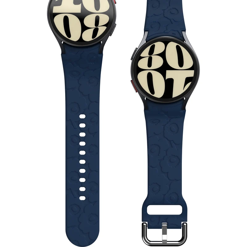 Samsung X Marimekko Silicone Strap for Galaxy Watch, Navy