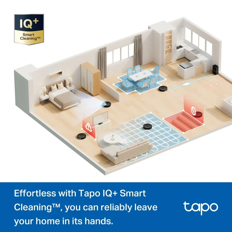TP-Link Tapo RV30 Max Plus Robot Vacuum Cleaner