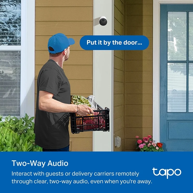 TP-Link Tapo C410 WiFi Security Camera (2-pack)