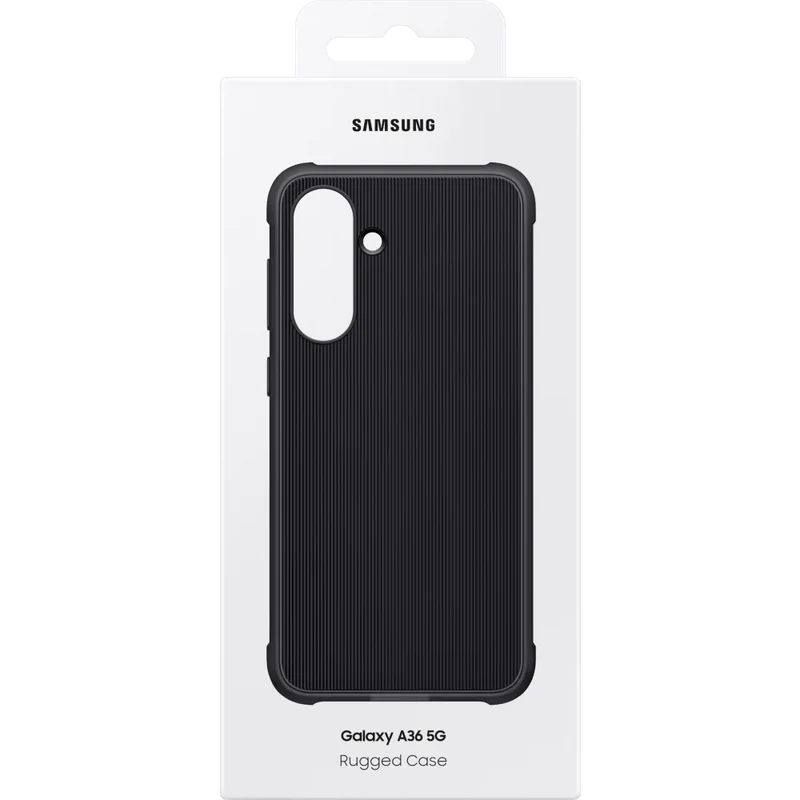 Samsung Rugged Case for Galaxy A36 , Black