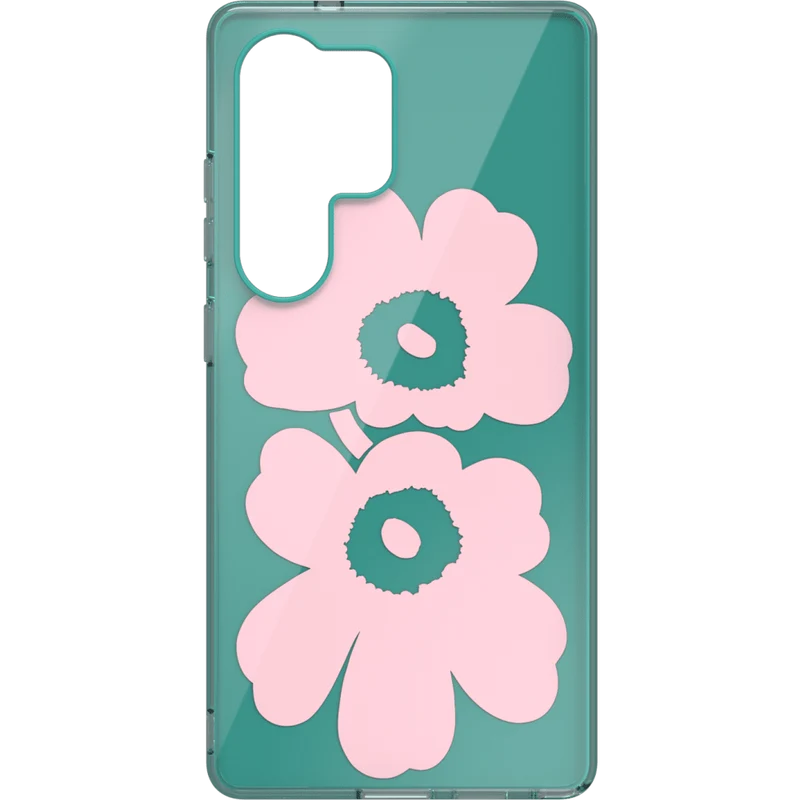 Samsung x Marimekko Dual Layer Case for Galaxy S25 Ultra, Green/Pink