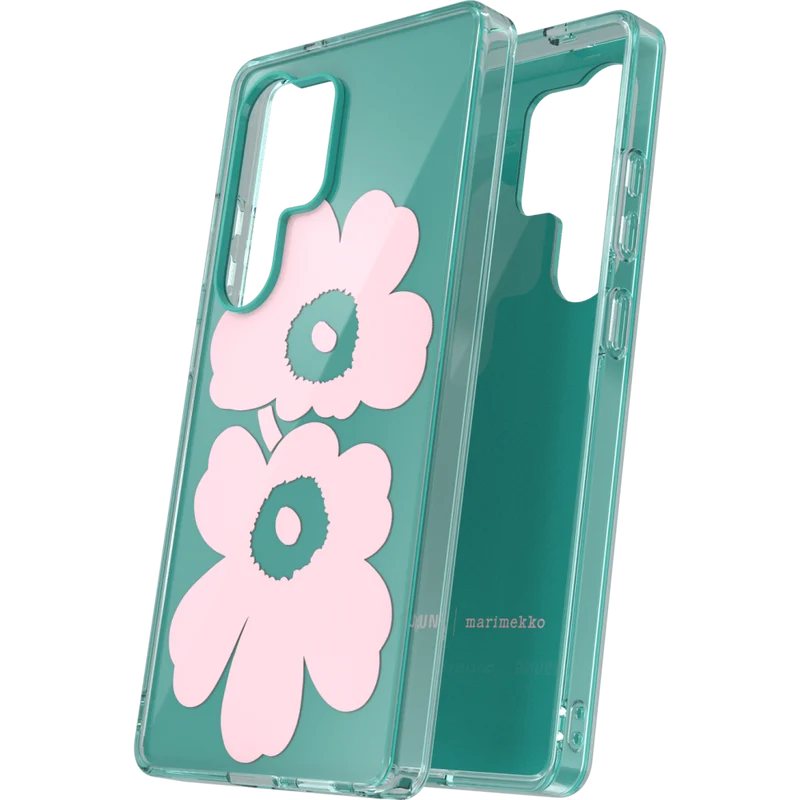 Samsung x Marimekko Dual Layer Case for Galaxy S25 Ultra, Green/Pink