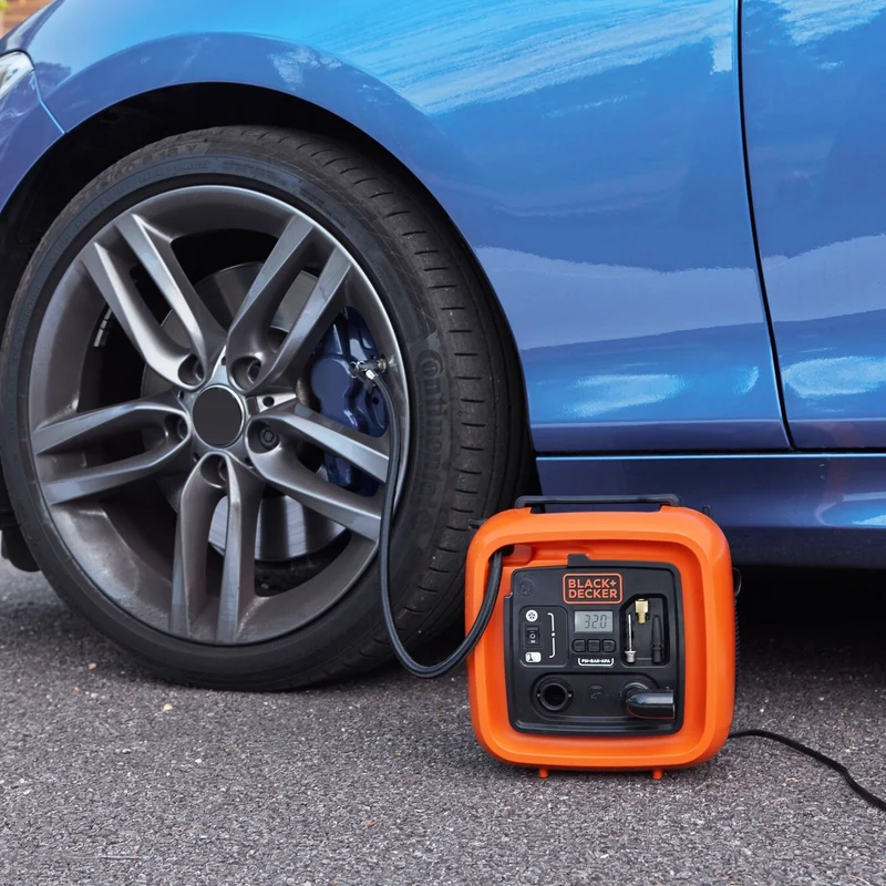 Portable Compressor Black+Decker ASI400-XJ
