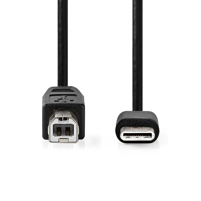 USB-Kabel USB 2.0 - USB-C™ Male - USB-B Male