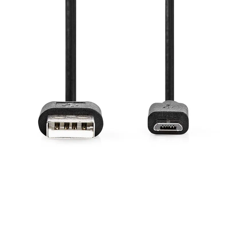 USB-Kabel USB 2.0 - USB-A Male - USB Micro-B Male