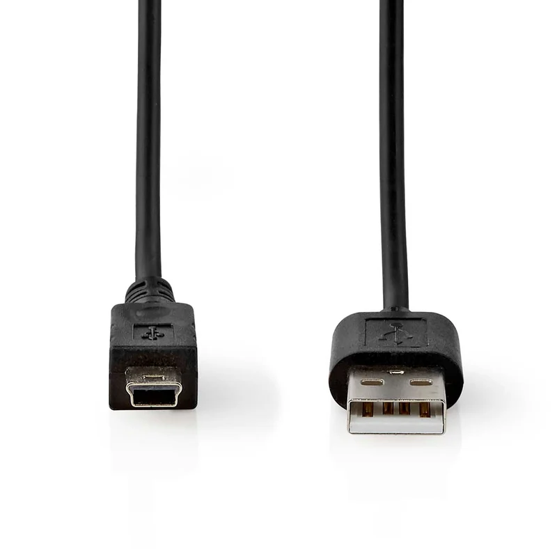 USB-Kabel USB 2.0 - USB-A Male - Mini 5-Pin Male