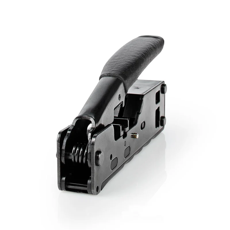 Krimptang CAT5 / CAT5e / CAT6 / CAT6a / CAT7 / RJ12 - Snijden / Tang - ABS / Staal