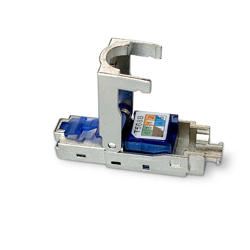 RJ45-Connector Male - Toolless CAT6 / CAT6a - Recht
