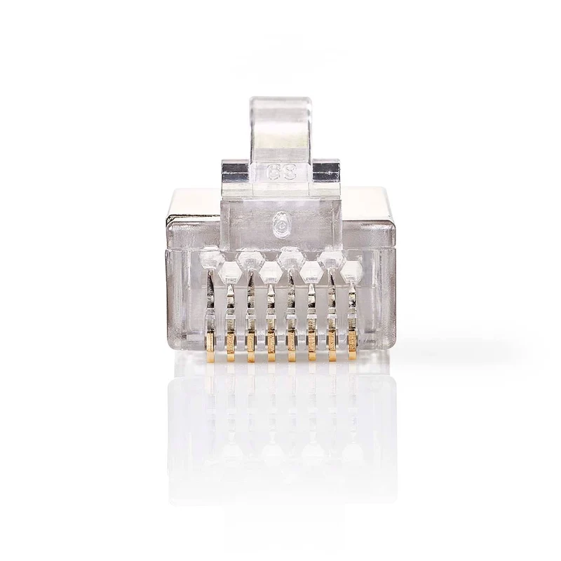 RJ45-Connector Male - Stranded STP CAT6 - Recht