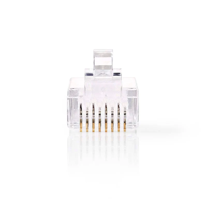 RJ45-Connector Male - Stranded UTP CAT6 - Recht