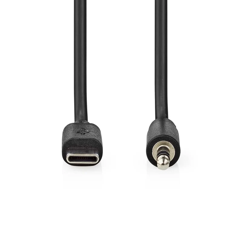 USB-C™ Adapter USB 2.0 - USB-C™ Male - 3,5 mm Male