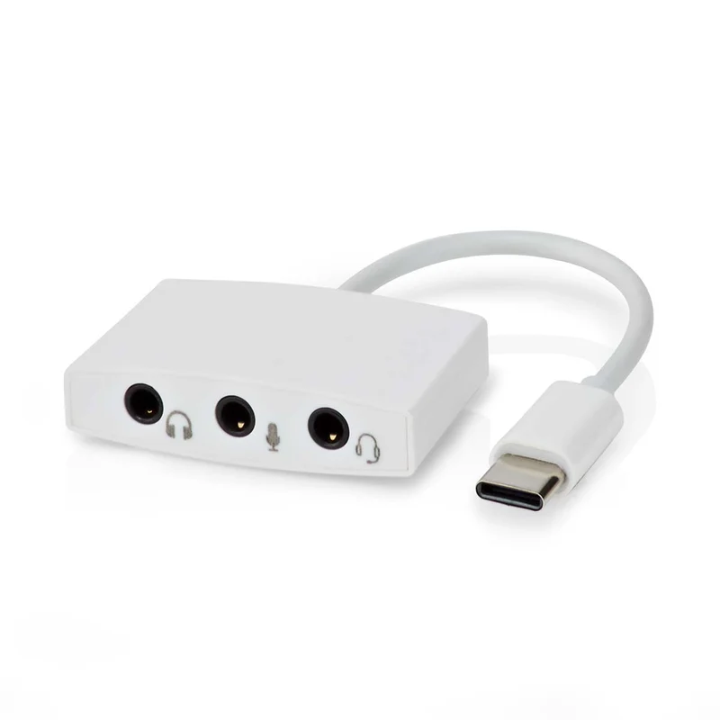 USB-C™ Adapter USB 2.0 - USB-C™ Male - 3,5 mm Female