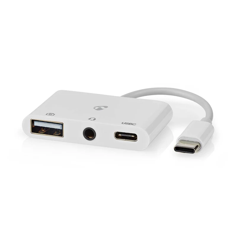 USB Multi-Port Adapter 3-in-1 - USB 2.0 - USB-C™ Male