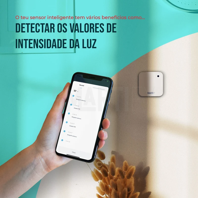 Sensor Inteligente de Luminosidade WiFi Smartify