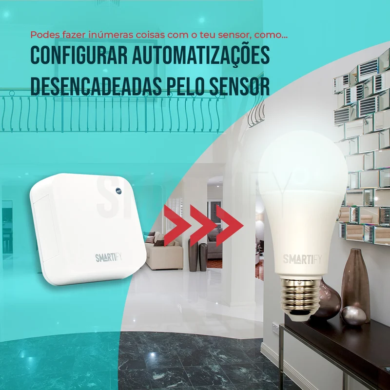 Sensor Inteligente de Luminosidade WiFi Smartify
