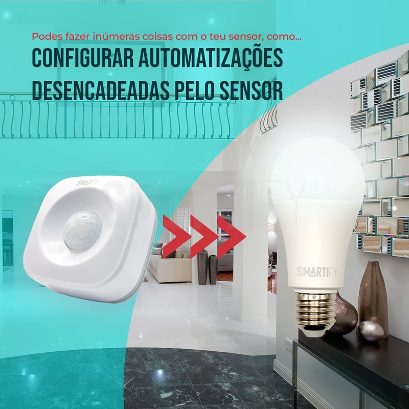 Sensor Inteligente de Movimento WiFi Smartify