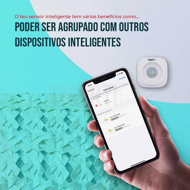 Sensor Inteligente de Movimento WiFi Smartify