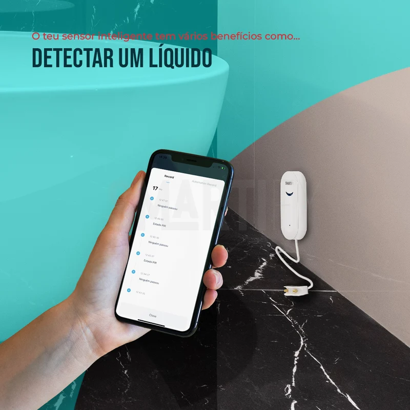 Sensor Inteligente de Inundação WiFi Smartify