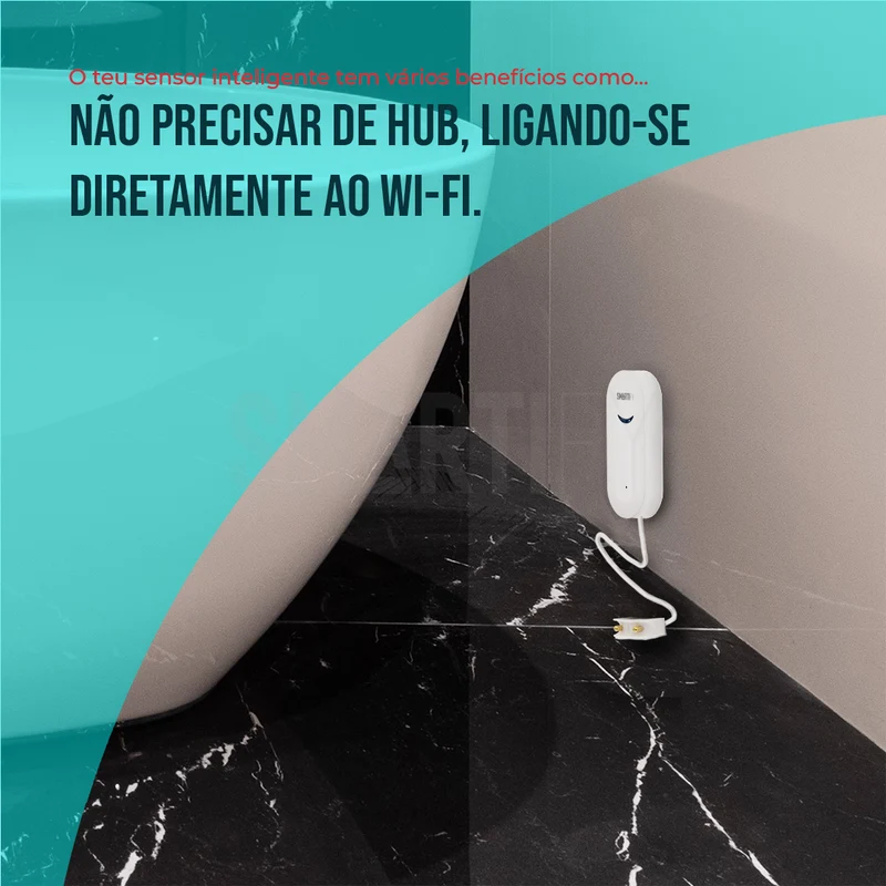 Sensor Inteligente de Inundação WiFi Smartify