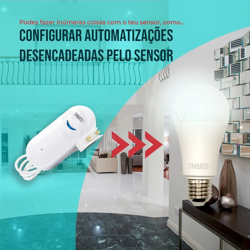 Sensor Inteligente de Inundação WiFi Smartify