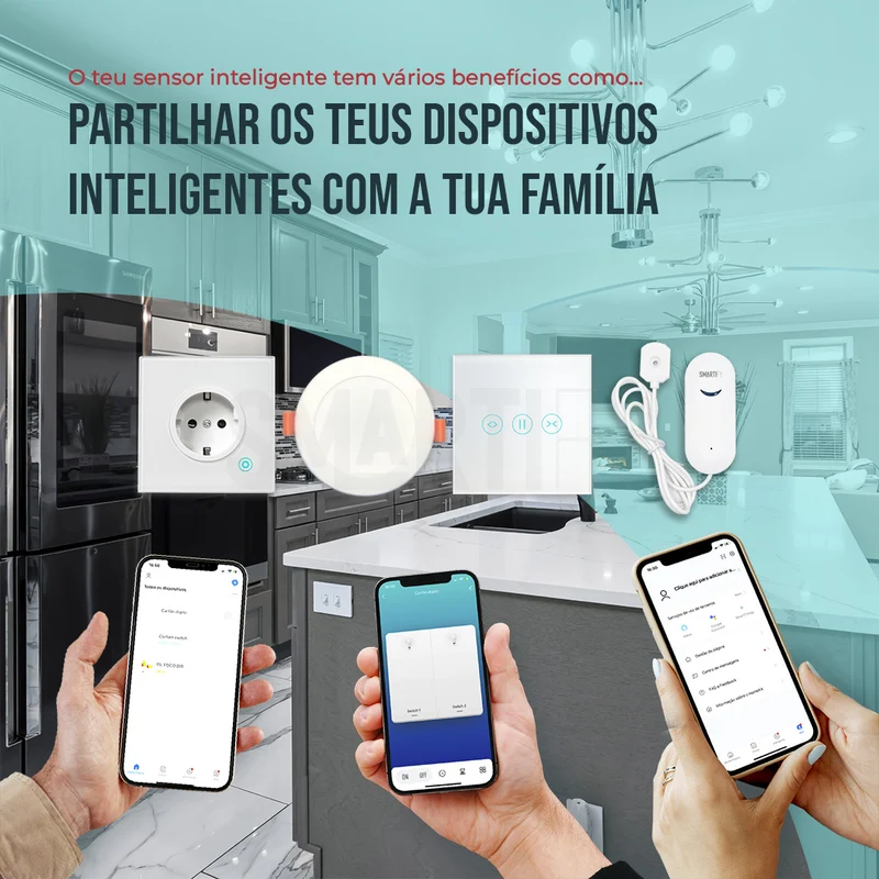 Sensor Inteligente de Inundação WiFi Smartify