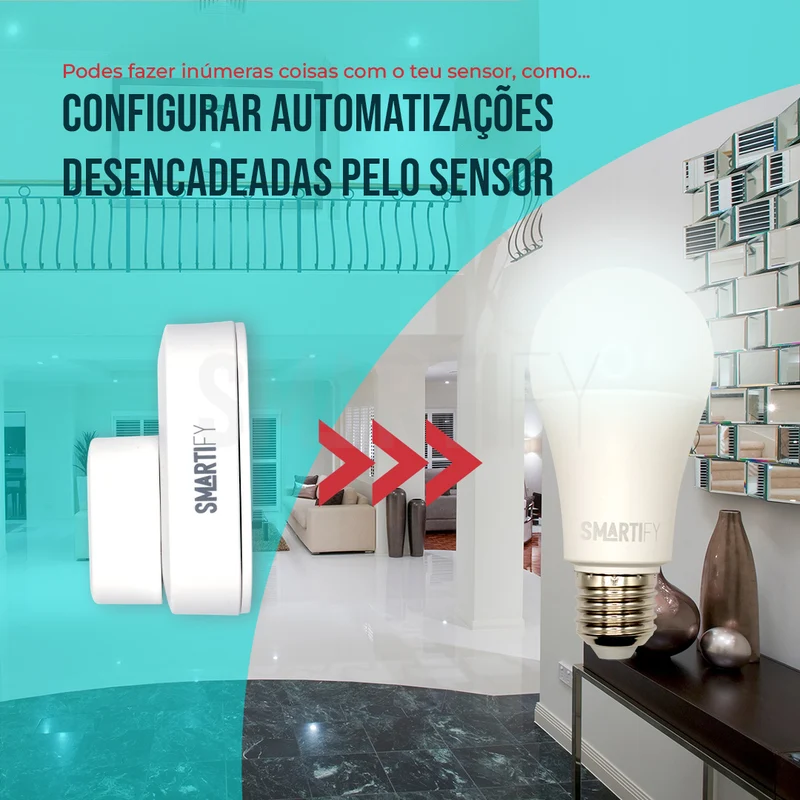 Sensor Inteligente de Abertura/Fecho WiFi Smartify