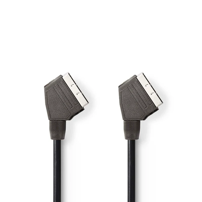 SCART-Kabel SCART Male - SCART Male - Vernikkeld