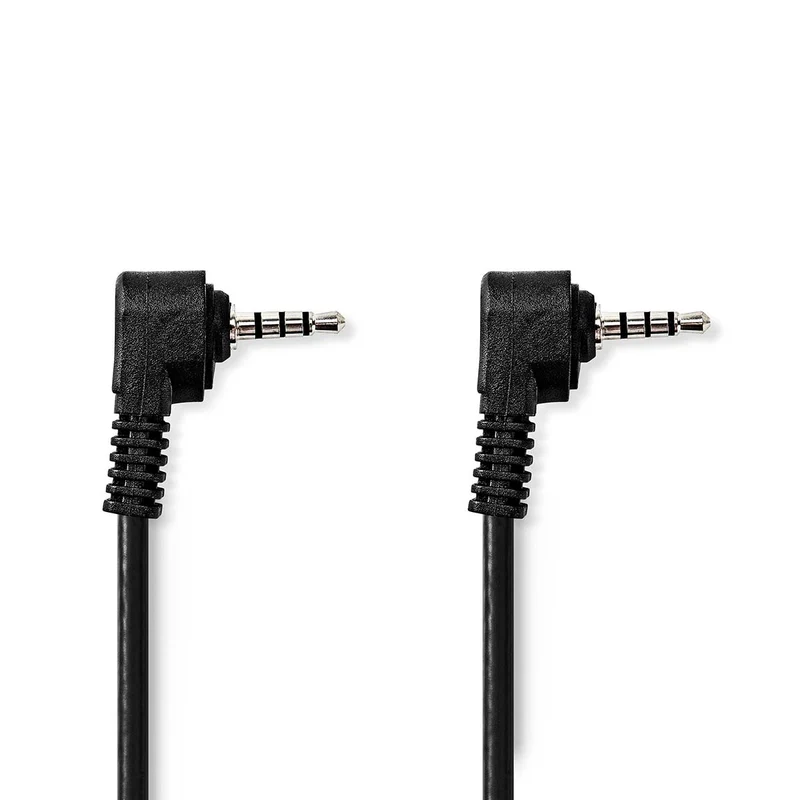 Audio-Videokabel 3,5 mm Male - 3,5 mm Male - Vernikkeld