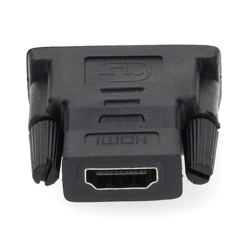 HDMI™-Adapter DVI-D 24+1-Pins Male - HDMI™ Output - Vernikkeld