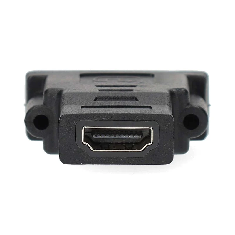HDMI™-Adapter HDMI™ Input - DVI-D 24+1-Pins Female - Vernikkeld