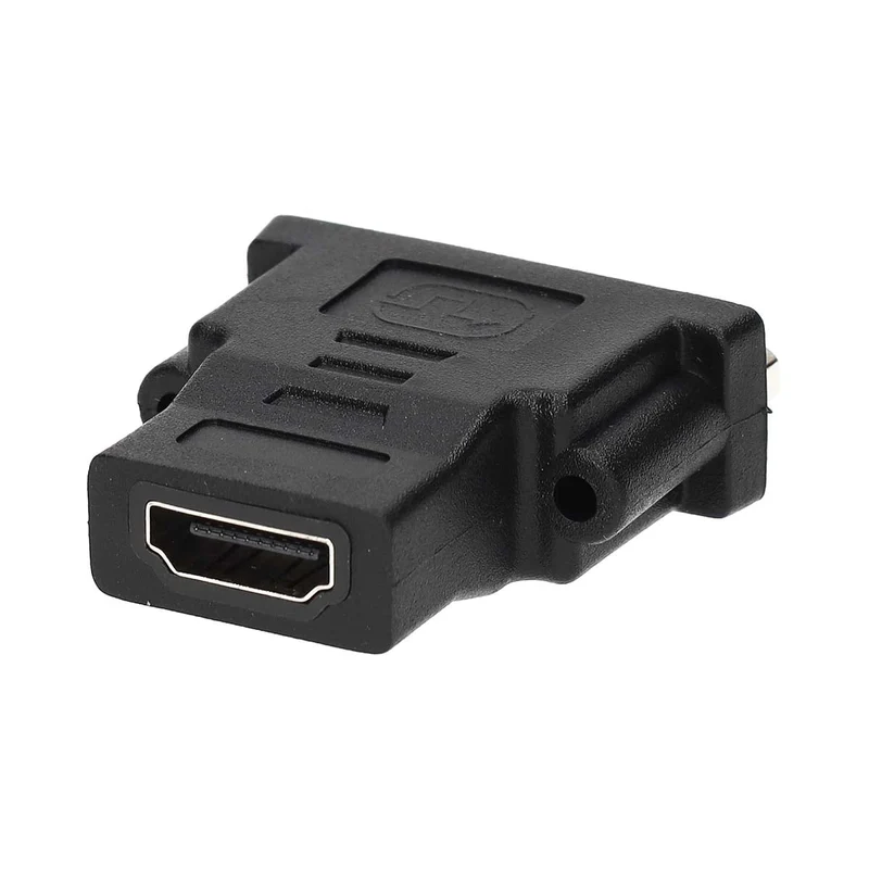 HDMI™-Adapter HDMI™ Input - DVI-D 24+1-Pins Female - Vernikkeld