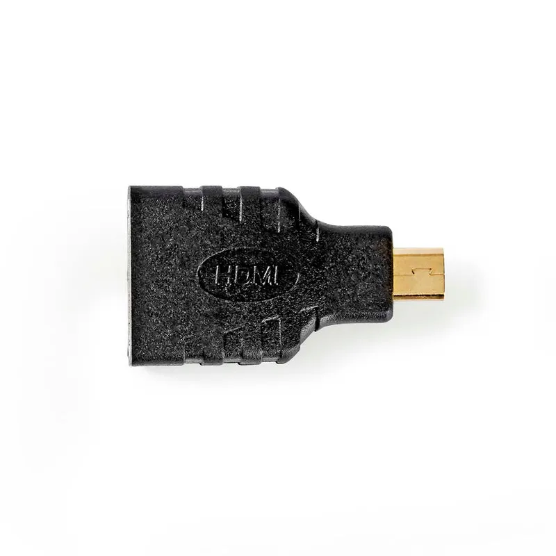 HDMI™-Adapter HDMI™ Micro-Connector - HDMI™ Output - Verguld