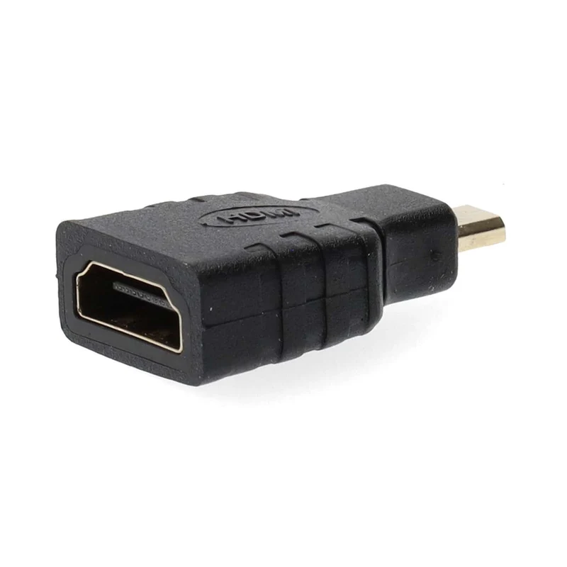 HDMI™-Adapter HDMI™ Micro-Connector - HDMI™ Output - Verguld