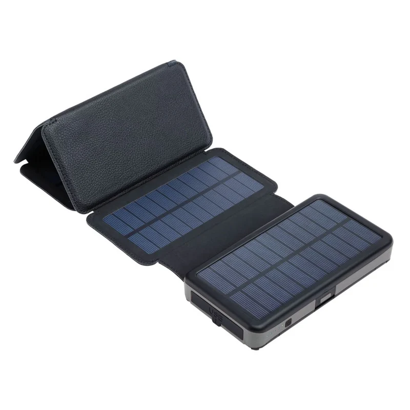 Sandberg Solar 6-Panel Powerbank 20.000 mAh, 20W PD & QC, Sort